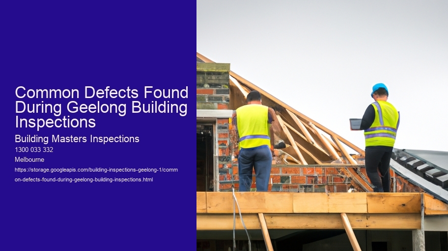 Common Defects Found During Geelong Building Inspections