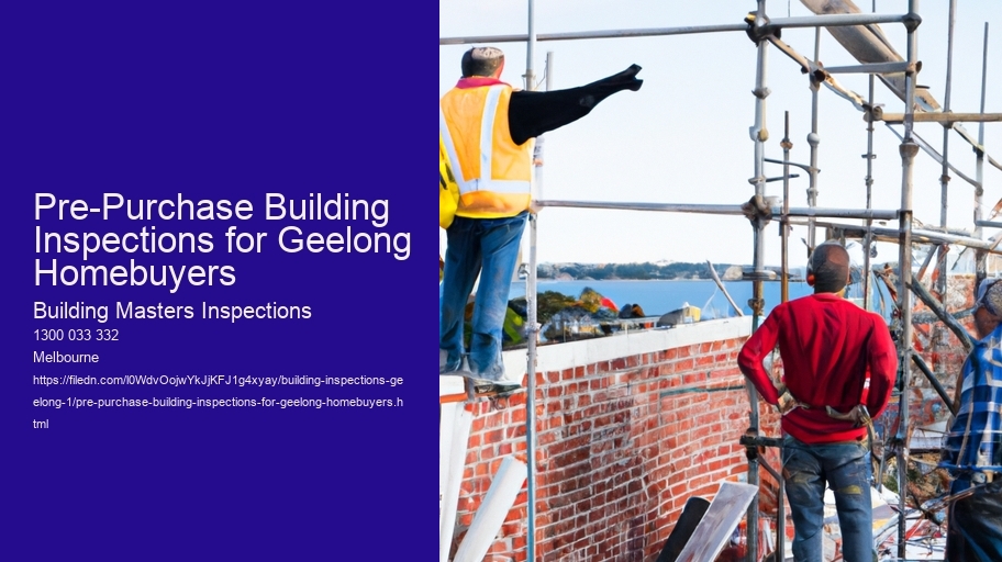 Pre-Purchase Building Inspections for Geelong Homebuyers