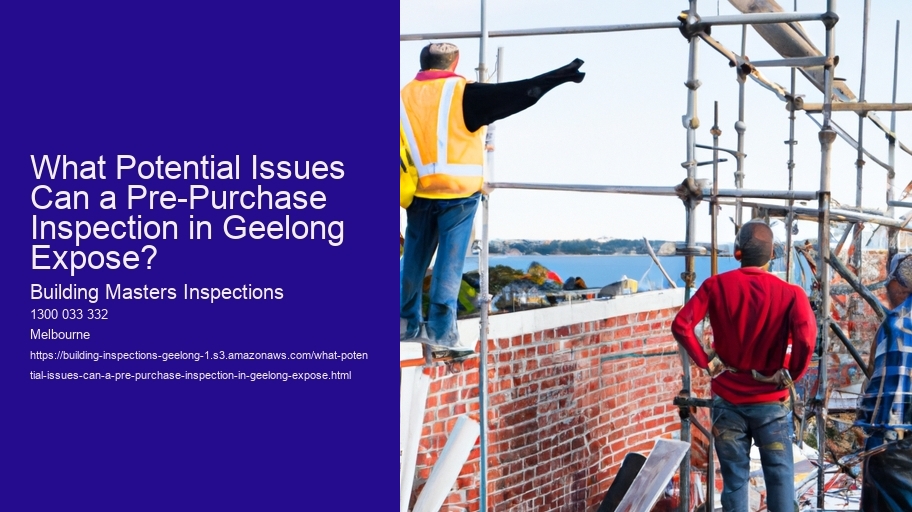 What Potential Issues Can a Pre-Purchase Inspection in Geelong Expose?
